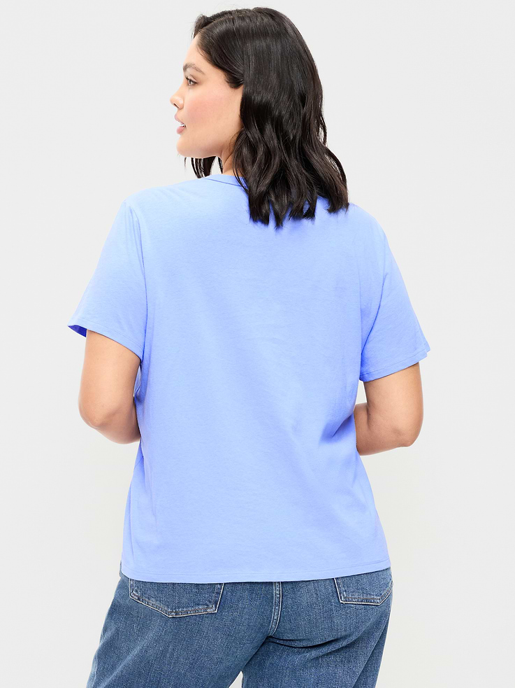 L'image numéro 8 présente T-shirt passe-partout ras du cou à logo imprimé