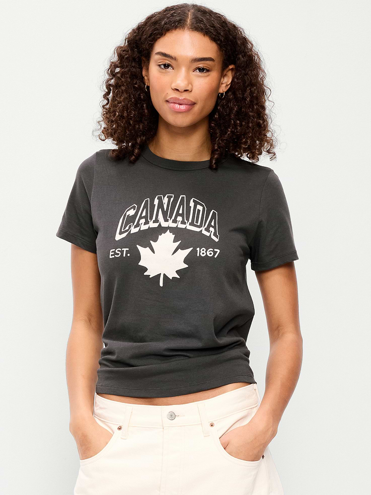 Image number 1 showing, Crew-Neck Graphic T-Shirt