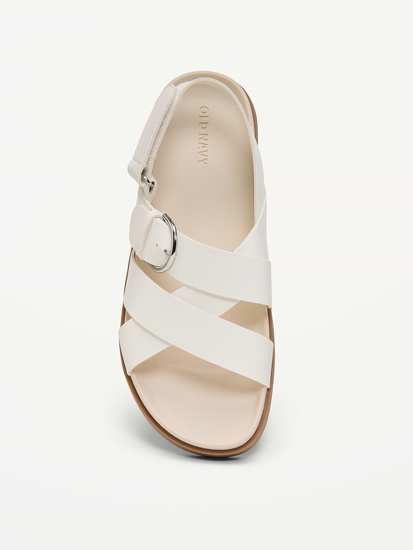 Buckled Double-Strap Sandals for Girls