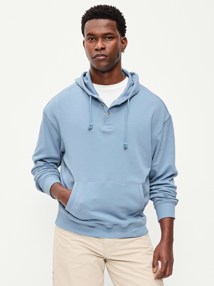 Image number 1 showing, French Terry Pullover Hoodie