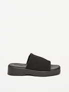 Image number 3 showing, Platform Slide Sandals for Girls