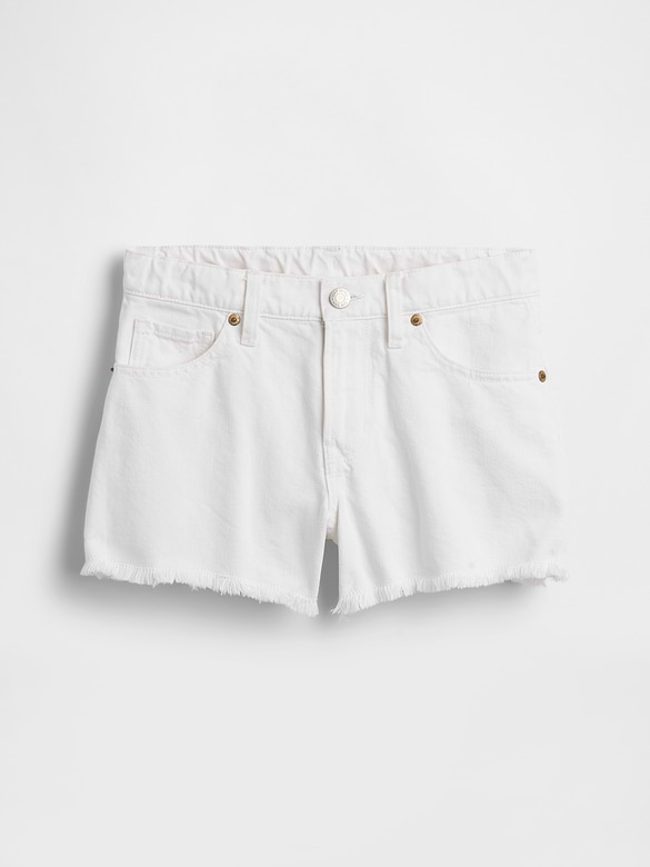 Kids Low Rise Stride Denim Shorts