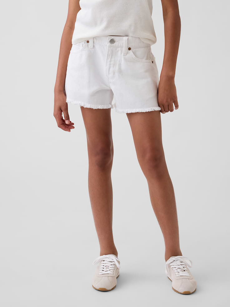 Image number 3 showing, Kids Low Rise Stride Denim Shorts