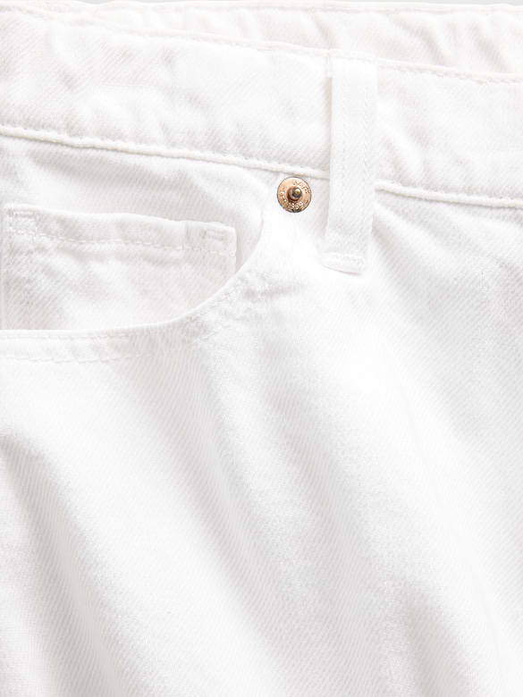 Kids Low Rise Stride Denim Shorts