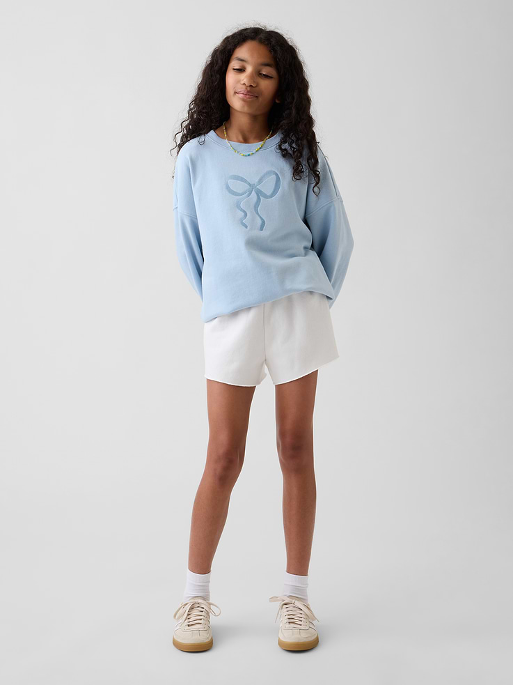 Image number 4 showing, Kids VintageSoft Terry Oversized Graphic Sweatshirt