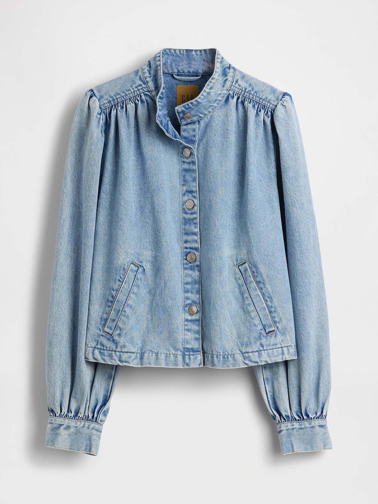 Denim Crop Swing Jacket | Gap