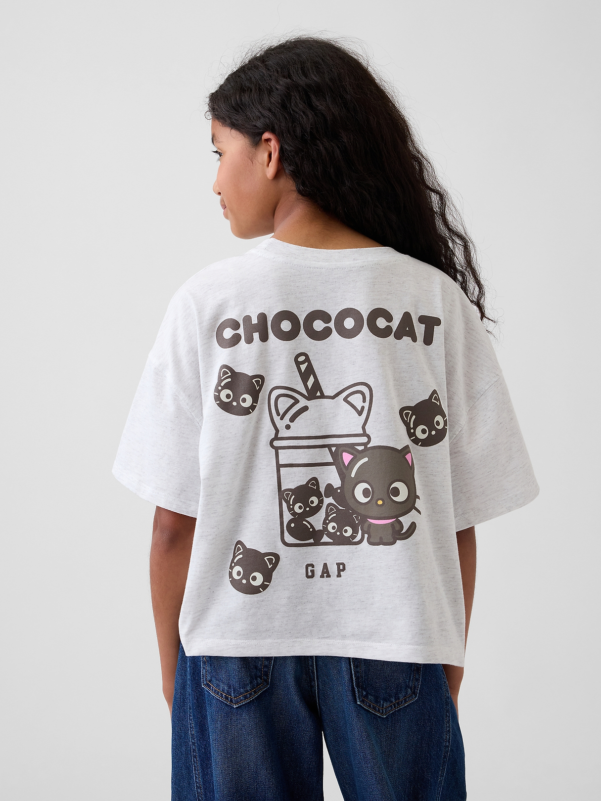 Kids Hello Kitty Oversized Boxy T-Shirt | Gap