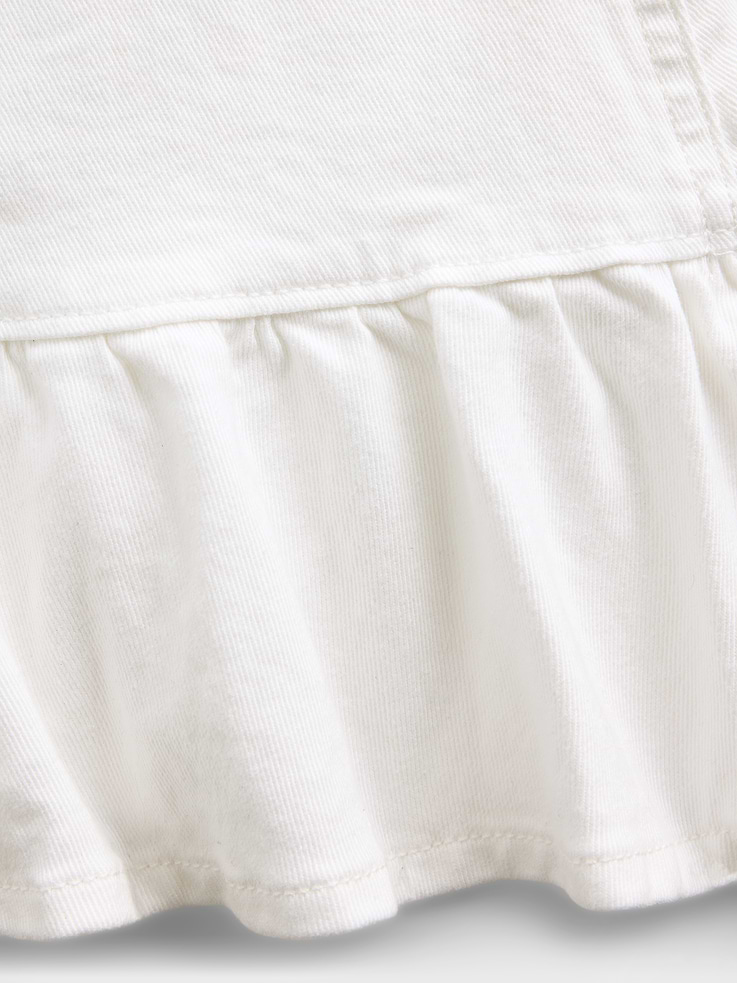 Image number 4 showing, Kids Denim Ruffle Mini Skirt