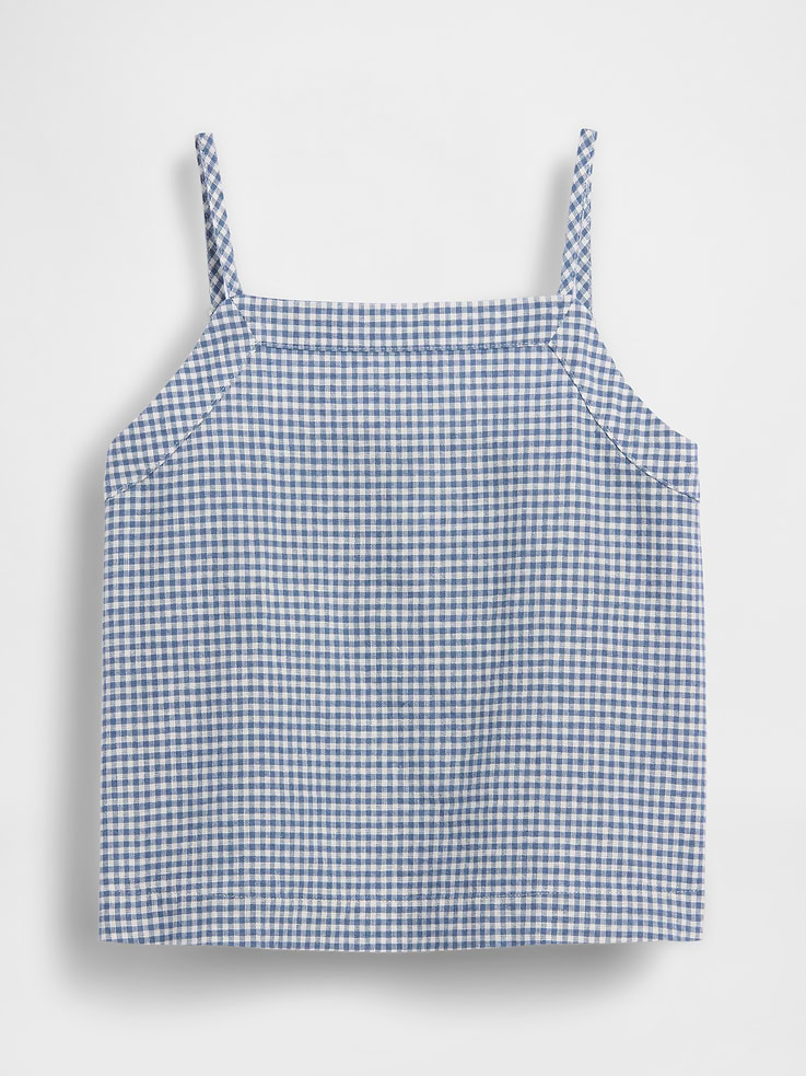 Image number 2 showing, Kids Linen-Cotton Tank Top