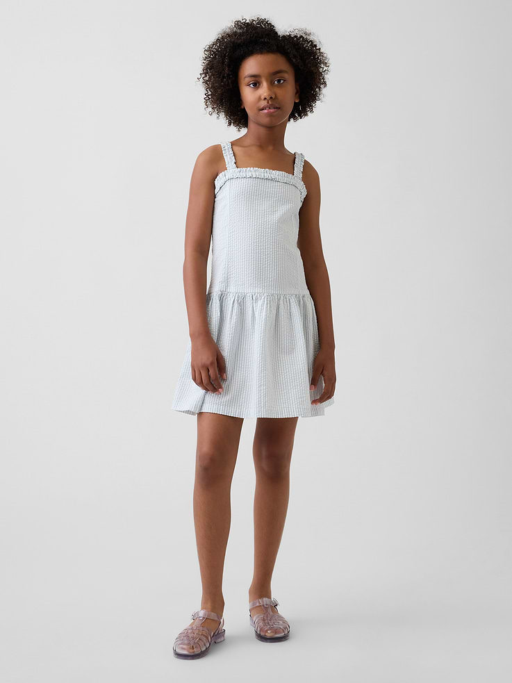 Image number 1 showing, Kids Drop-Waist Dress