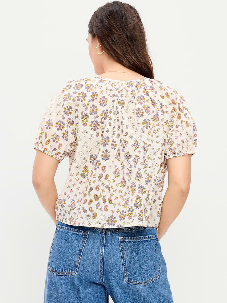 Image number 6 showing, Airy Button-Down Top