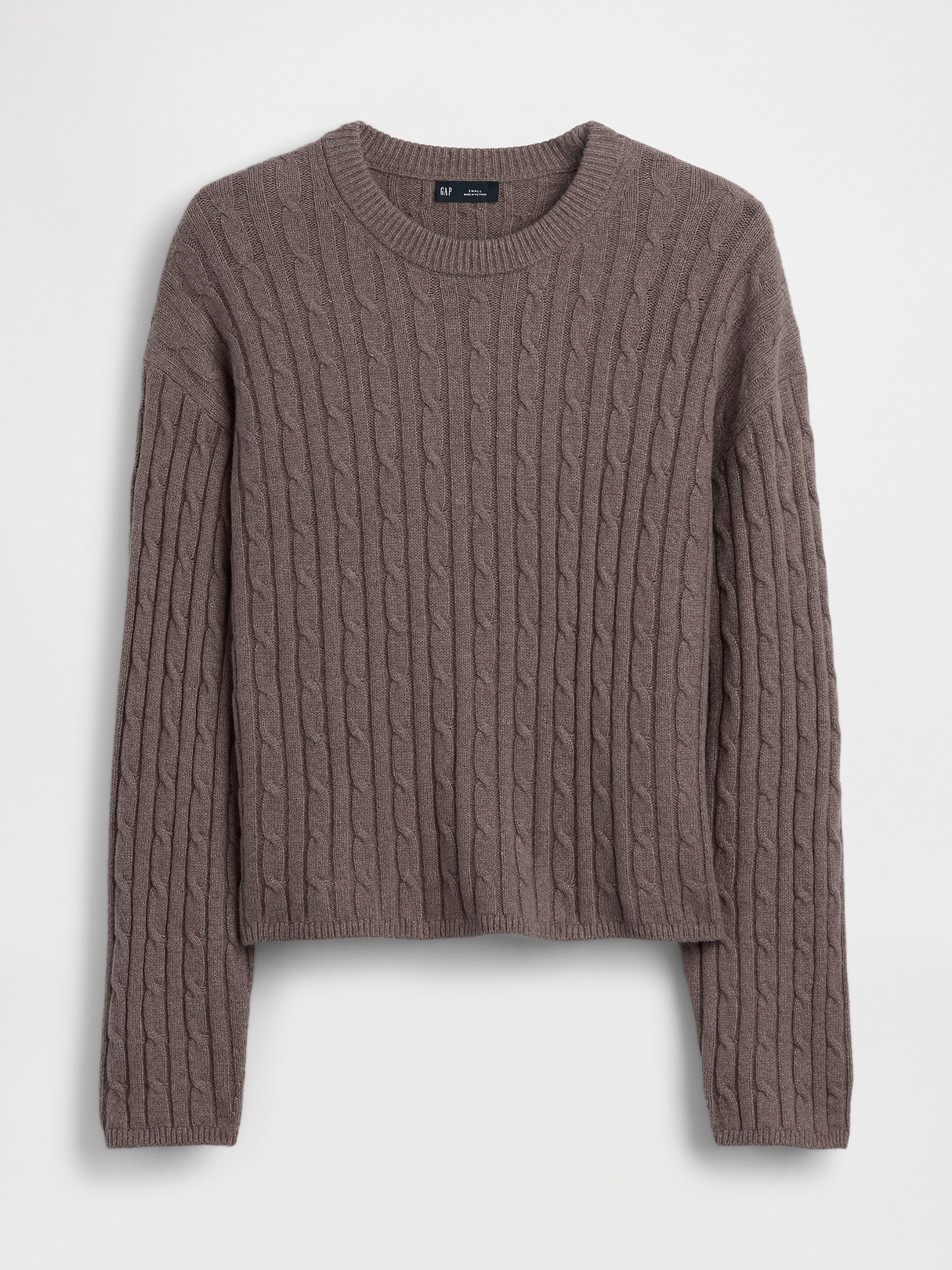 CashSoft Oversized Cable-Knit Sweater | Gap