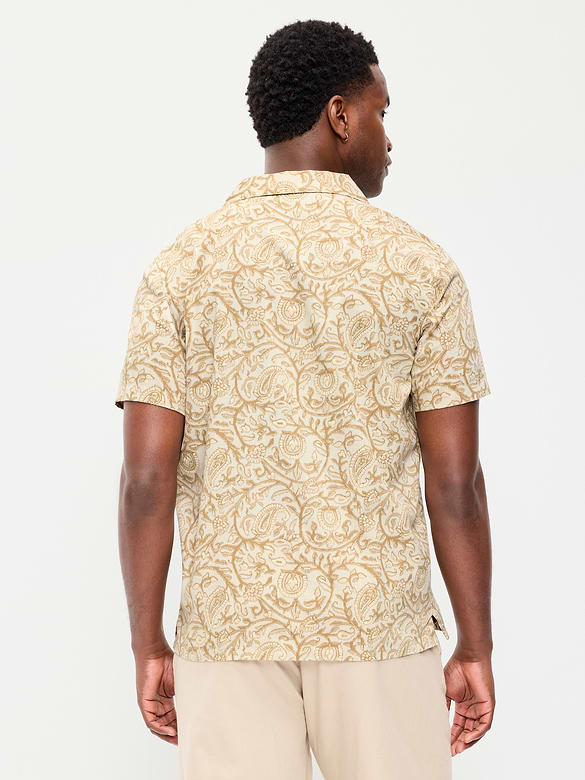 Chemise de vacances à manches courtes