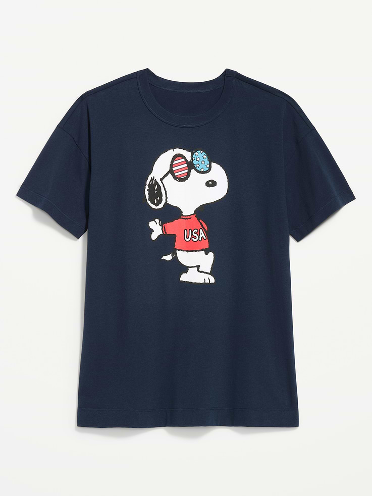 Image number 5 showing, Peanuts™ Snoopy Oversized Tunic T-Shirt