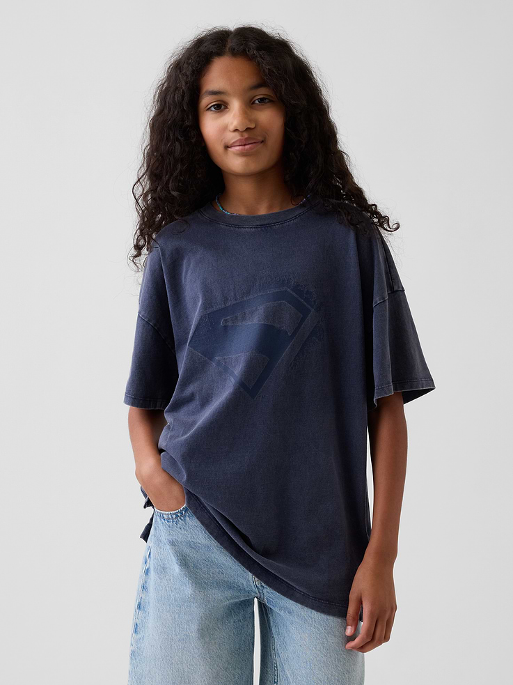 Image number 1 showing, Kids Supergirl Oversized T-Shirt