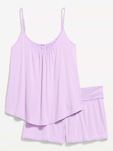 Image number 4 showing, Maternity Jersey Pajama Short Set