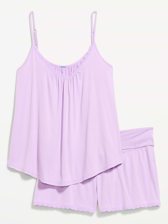 Maternity Jersey Pajama Short Set