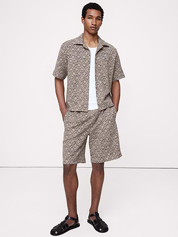 Jacquard Pull-On Short
