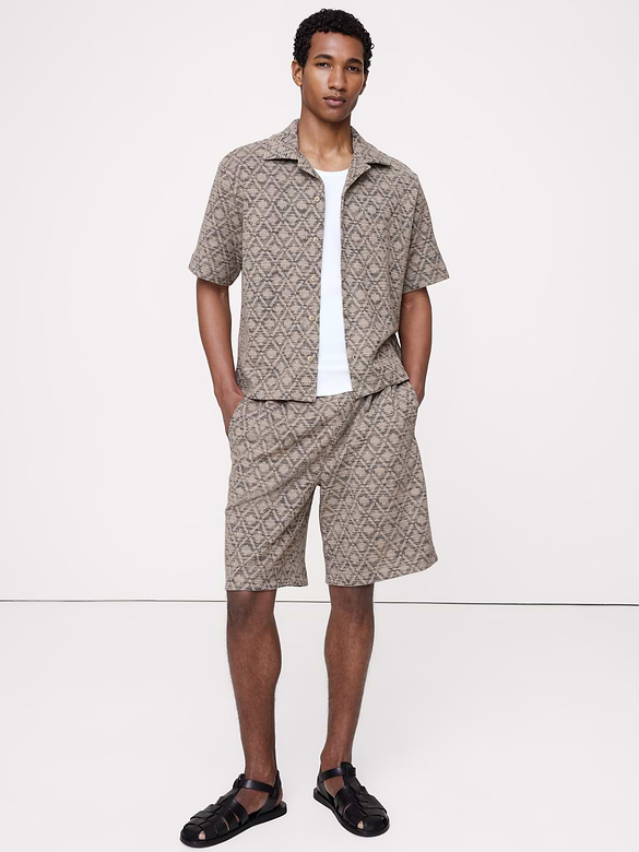 Jacquard Pull-On Short