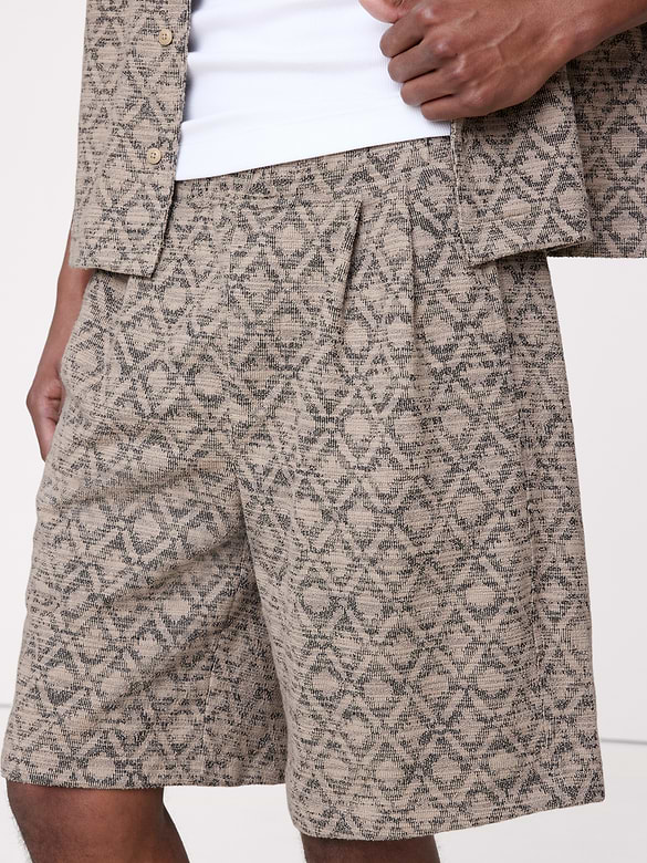 Jacquard Pull-On Short
