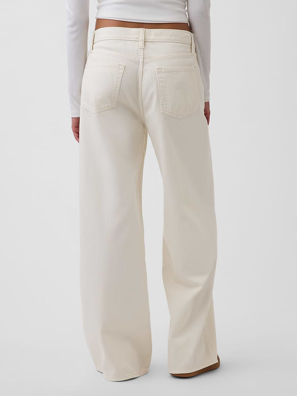 Mid Rise UltraSoft Baggy Jeans