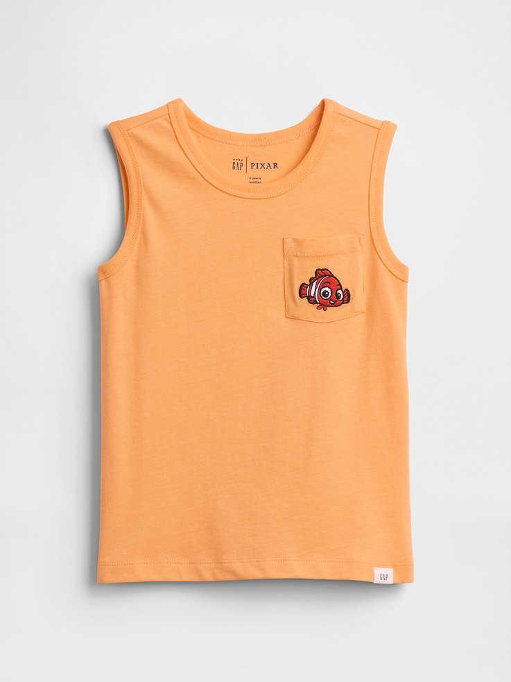Image number 1 showing, babyGap × Disney Finding Nemo Pocket Tank Top