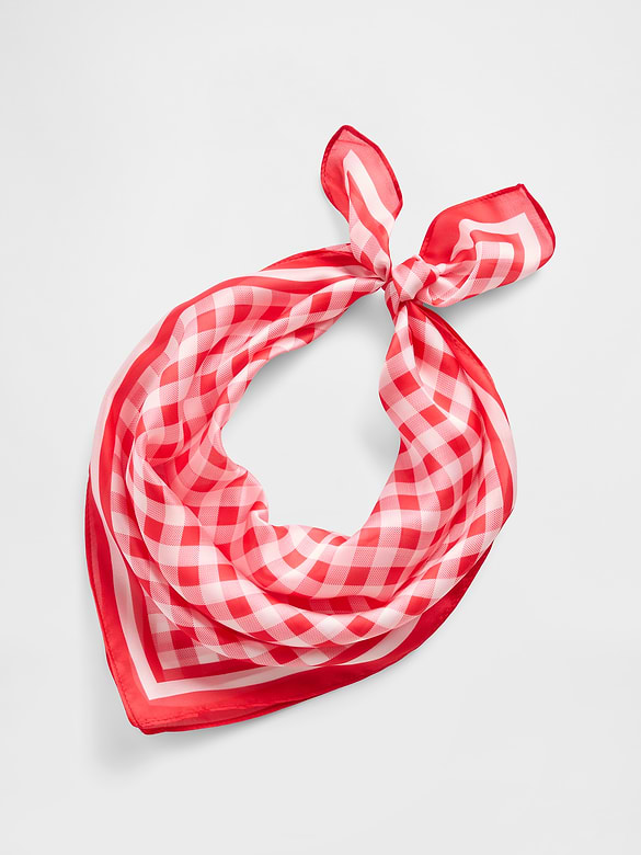 Faux-Silk Scarf