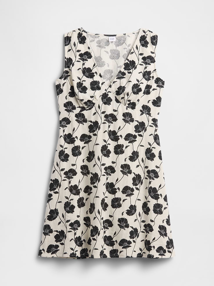 Image 6 of 6, Sleeveless V-Neck Mini Dress