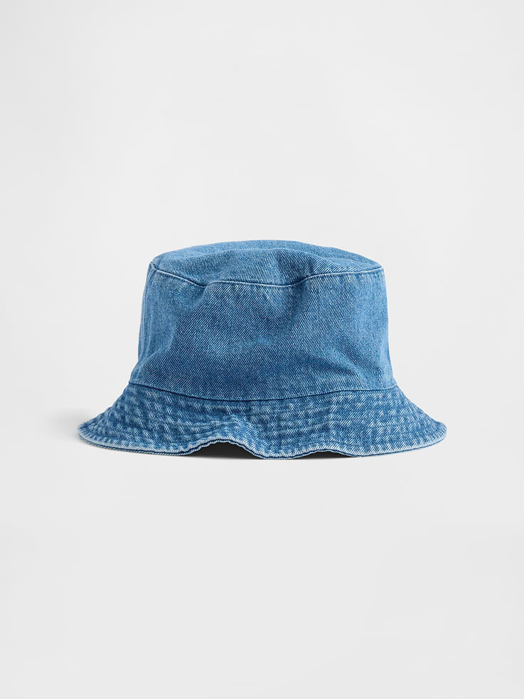 Image number 1 showing, Kids Denim Bucket Hat