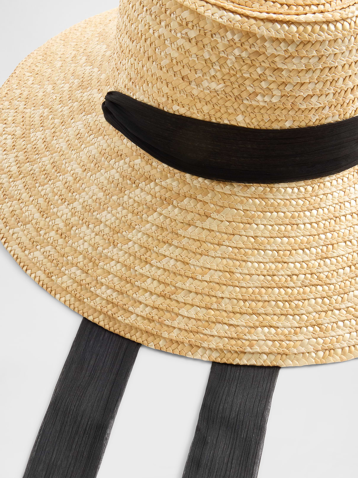 Image number 2 showing, Wide Brim Straw Hat