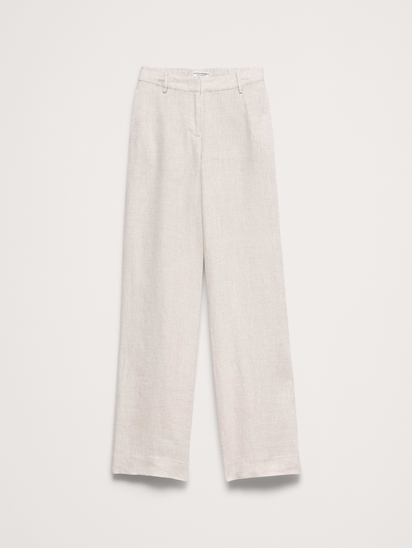 L'image numéro 4 présente Pantalon à jambe large de tous les jours en lin