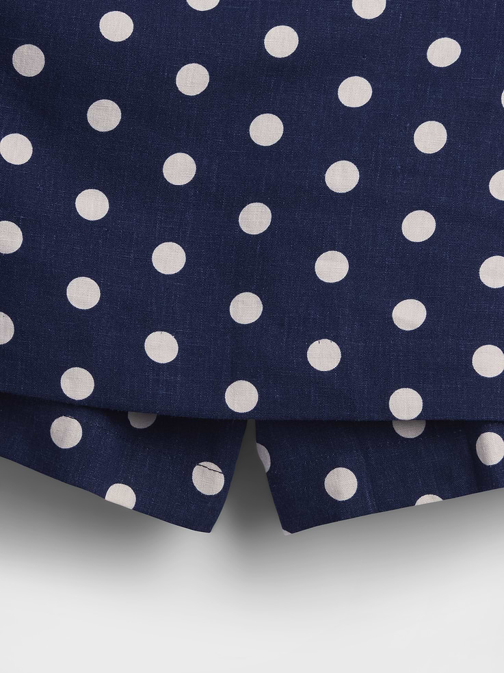 Image number 5 showing, Linen-Blend Mini Skort
