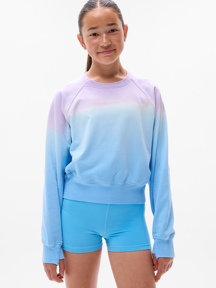 Image number 1 showing, Athleta Girl All Day Crewneck Sweatshirt