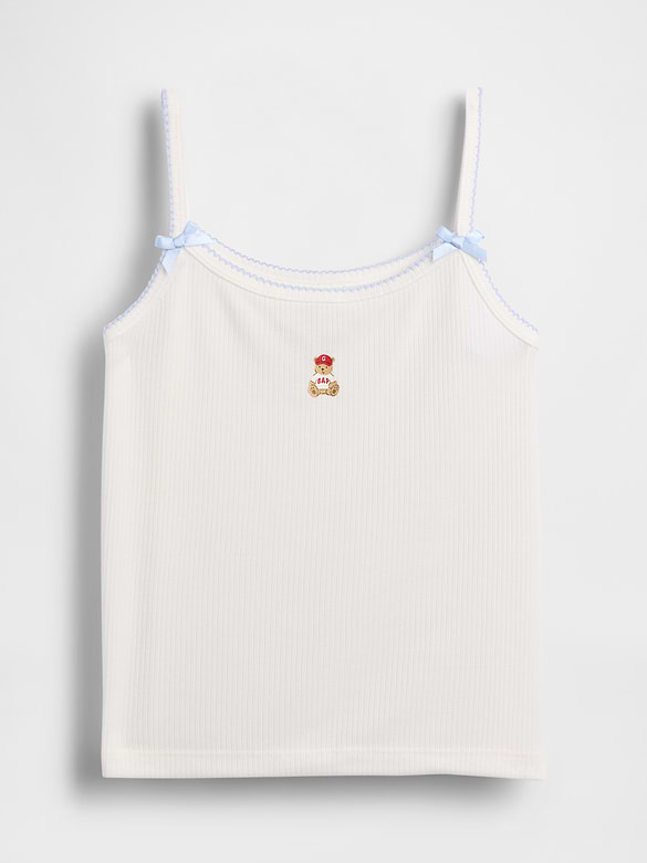 Kids Recycled Rib PJ Tank Top