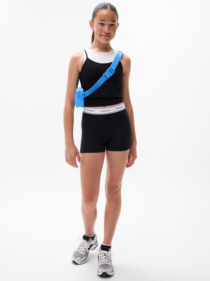 Image number 2 showing, Athleta Girl Chit Chat Logo Short