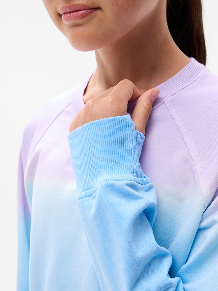 Image number 4 showing, Athleta Girl All Day Crewneck Sweatshirt
