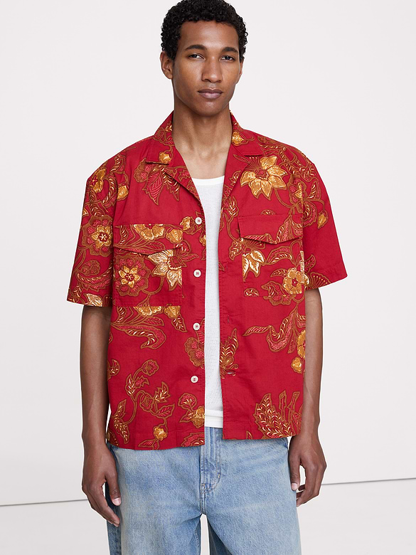 Archive Reissue Relaxed-Fit Cotton Poplin Shirt