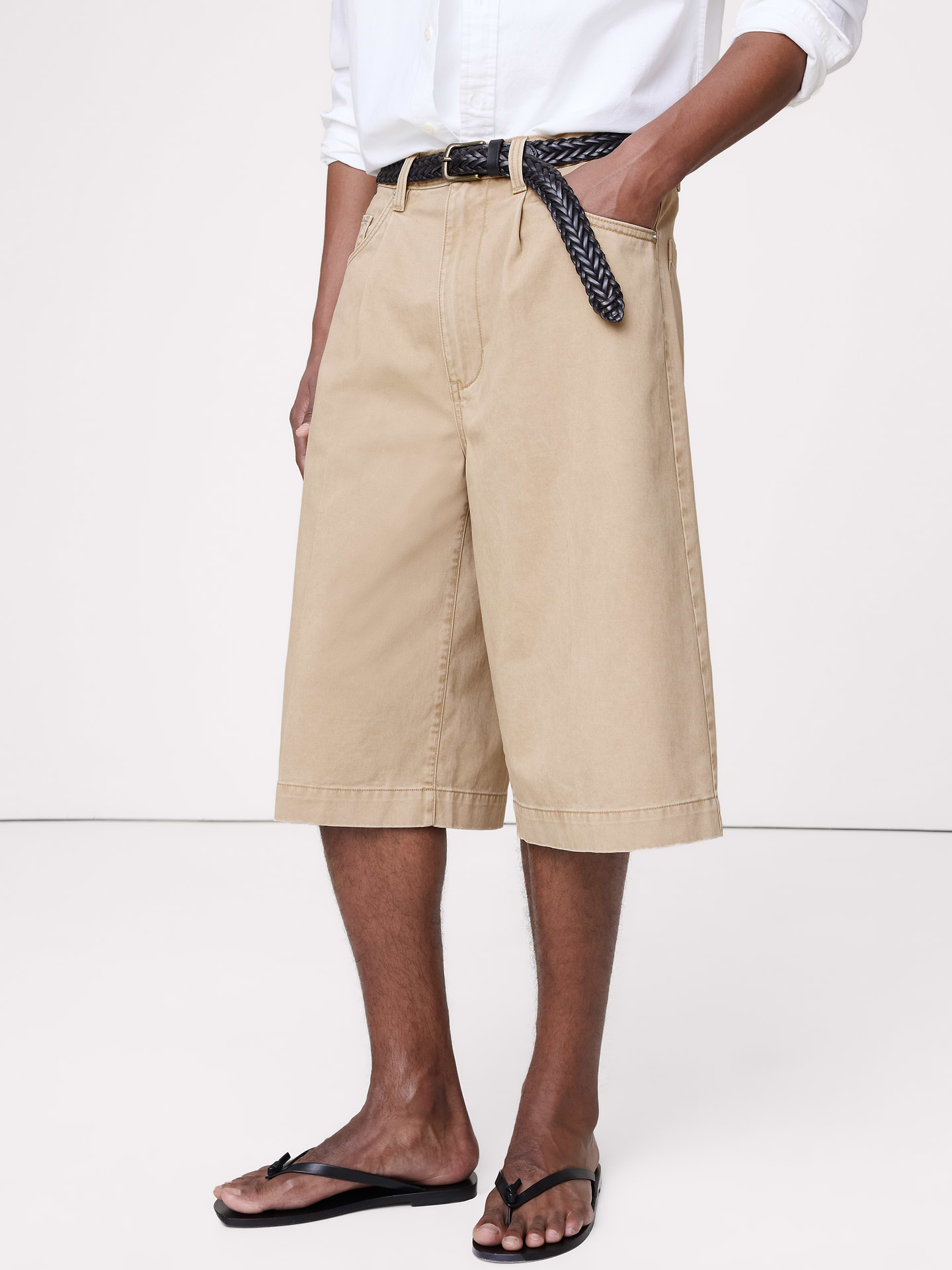 Image number 7 showing, 15" Loose Denim Short