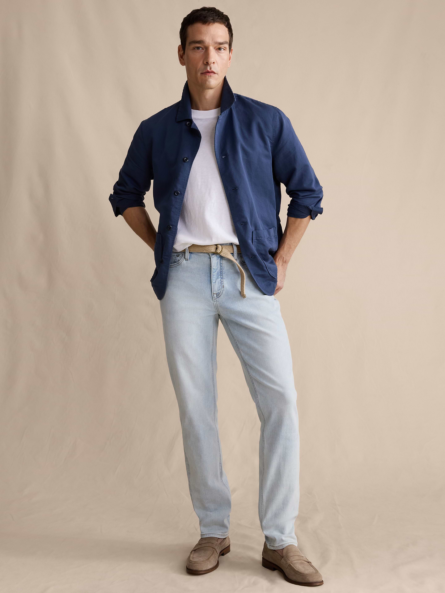 Image number 1 showing, Athletic Luxe Traveler Jean