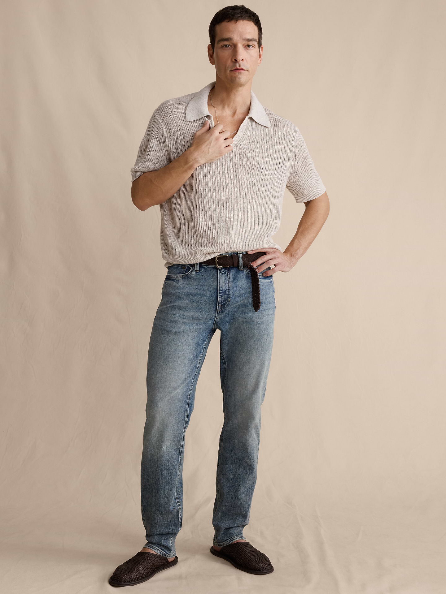 Image number 1 showing, Athletic Luxe Traveler Jean