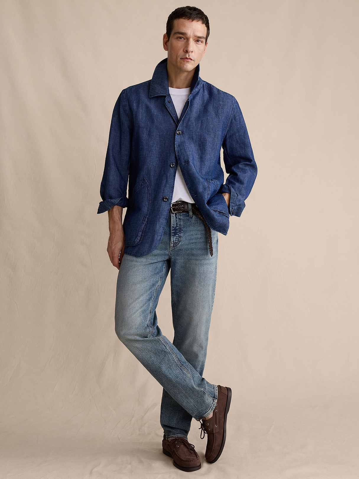 Straight Luxe Traveler Jean | Banana Republic