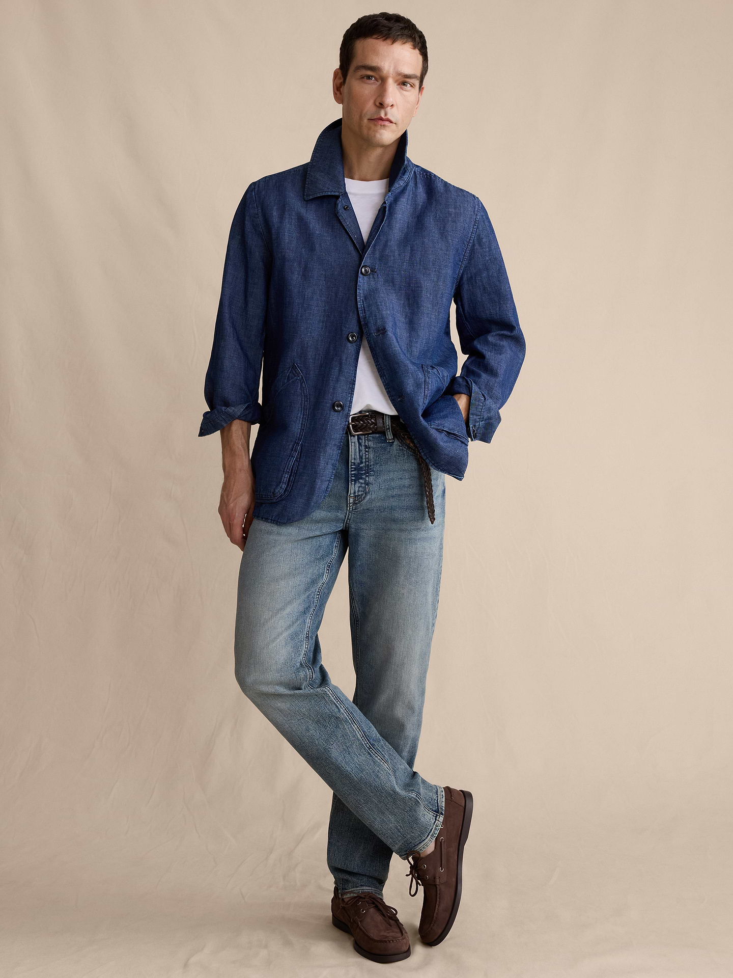 Image number 1 showing, Straight Luxe Traveler Jean