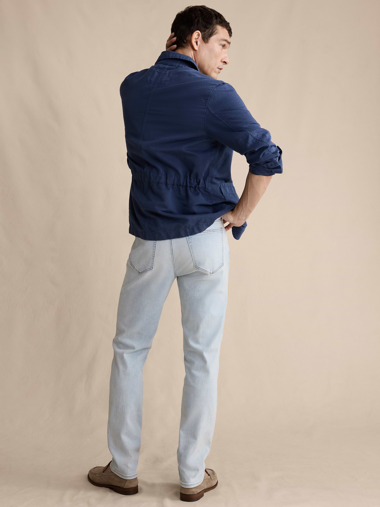 Image number 3 showing, Athletic Luxe Traveler Jean