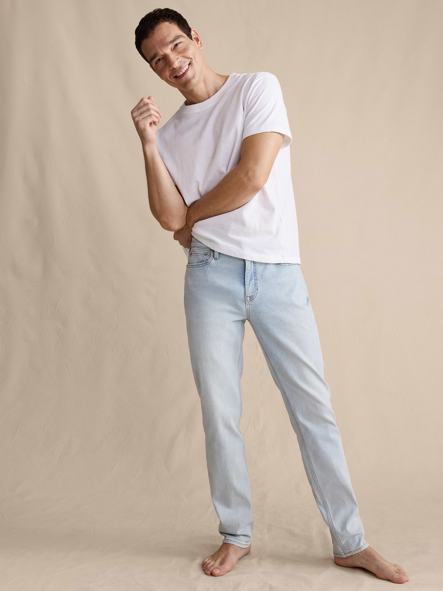 Image number 5 showing, Athletic Luxe Traveler Jean