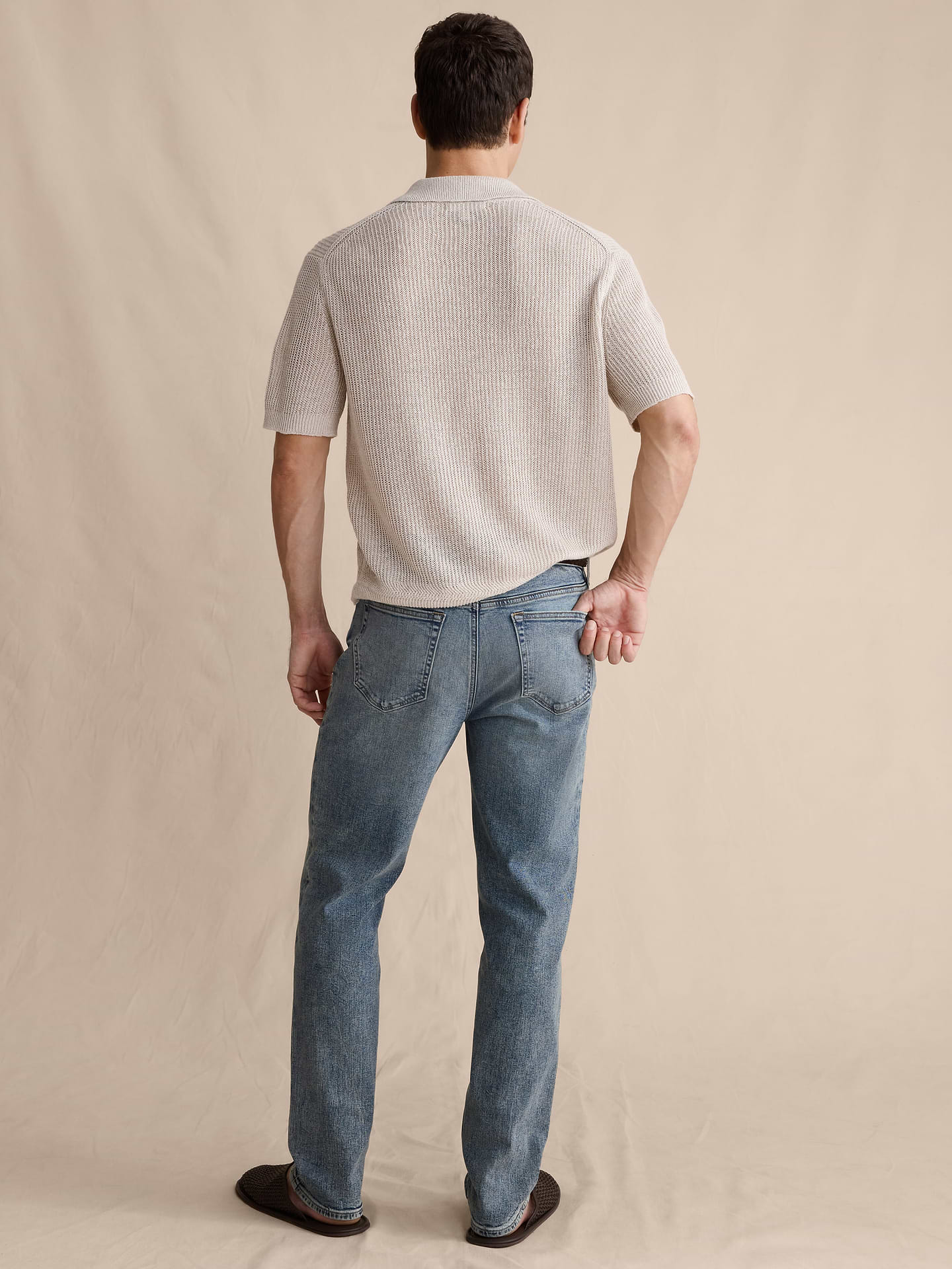 Image number 3 showing, Athletic Luxe Traveler Jean