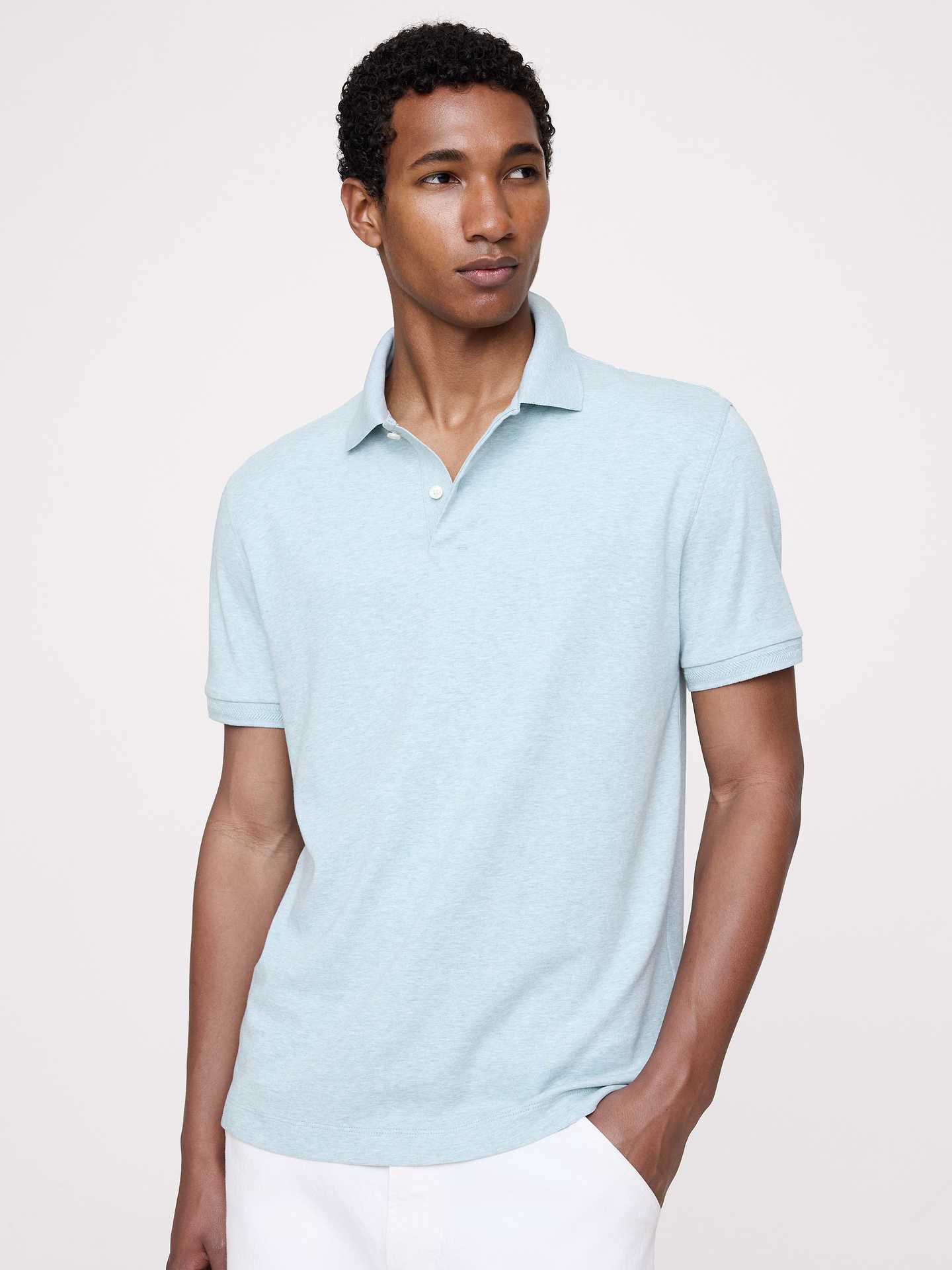 Image number 1 showing, Luxury-Touch Polo