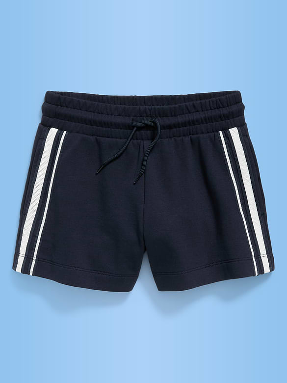 High-Waisted USA Shorts for Girls