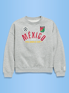 Image number 2 showing, FIFA World Cup 26™ Mexico Oversized Tunic Sweatshirt for Girls