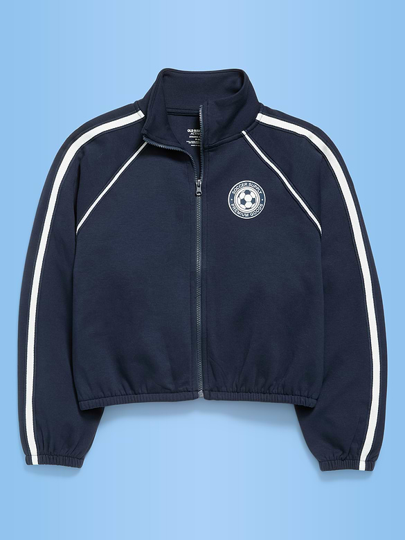 Dynamic Fleece USA Full-Zip Graphic Jacket for Girls