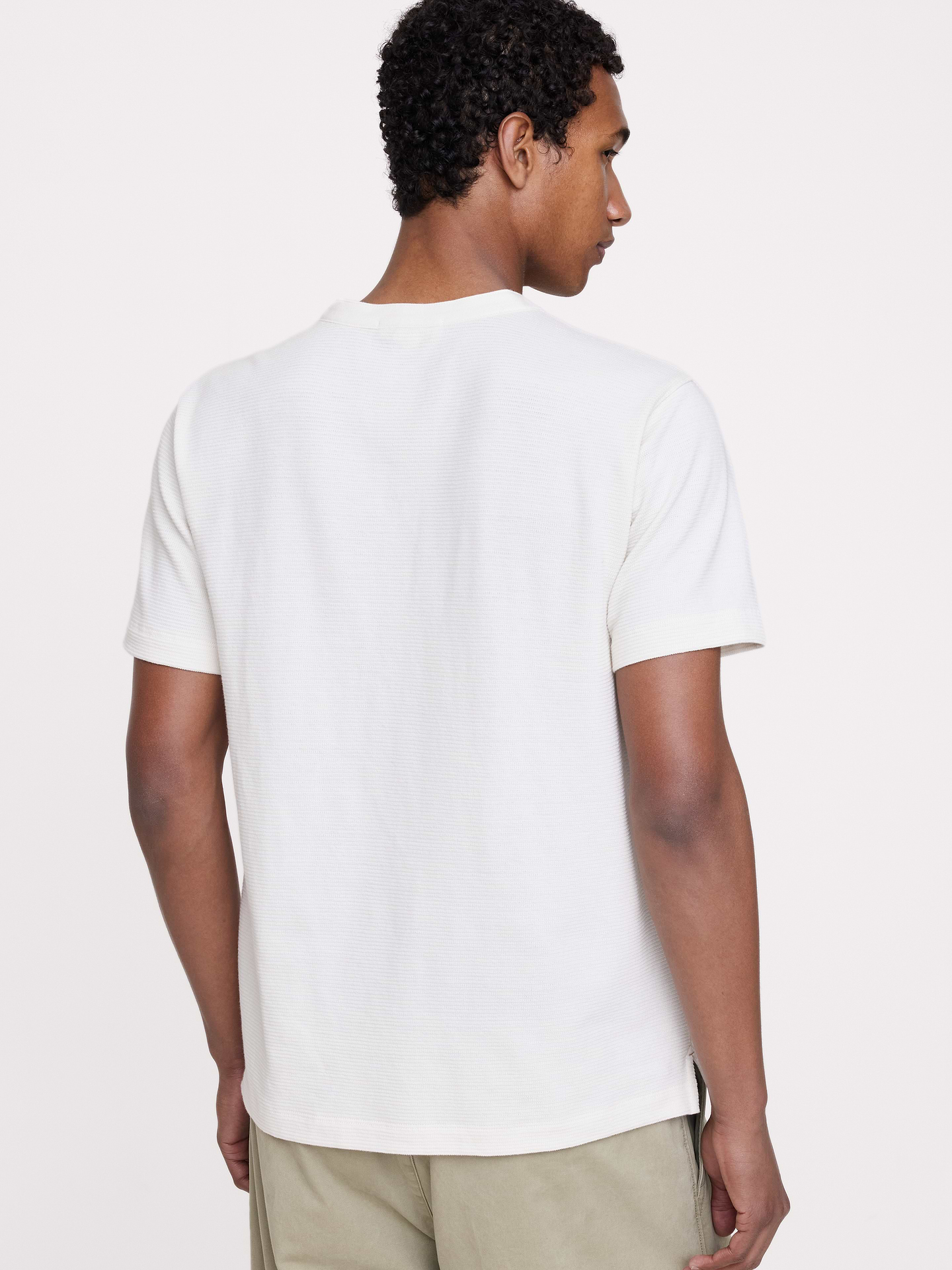 Image number 4 showing, Mesh Henley T-Shirt